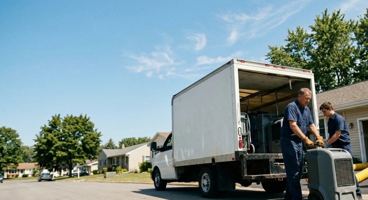 Water Damage Cleanup in Kalona, IA near me